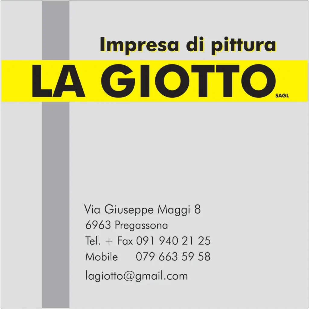 la giotto, impresa di pittura